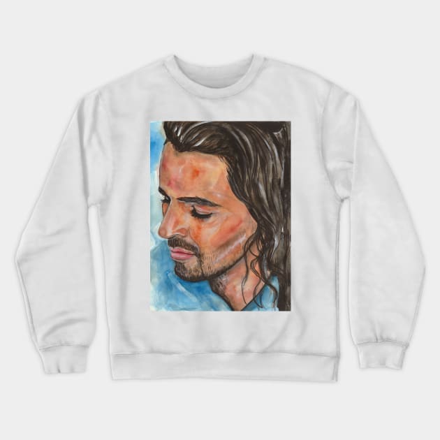 Thomas Anders Crewneck Sweatshirt by Svetlana Pelin